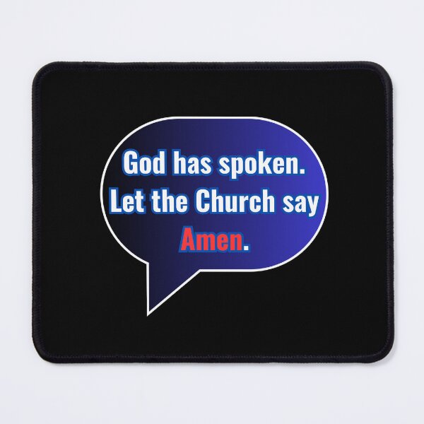 Item preview, Let the Church say Amen. designed and sold by tellit24seven.