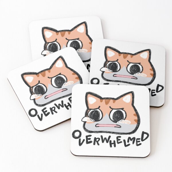 Item preview, Overwhelmed Cat designed and sold by charsheee.
