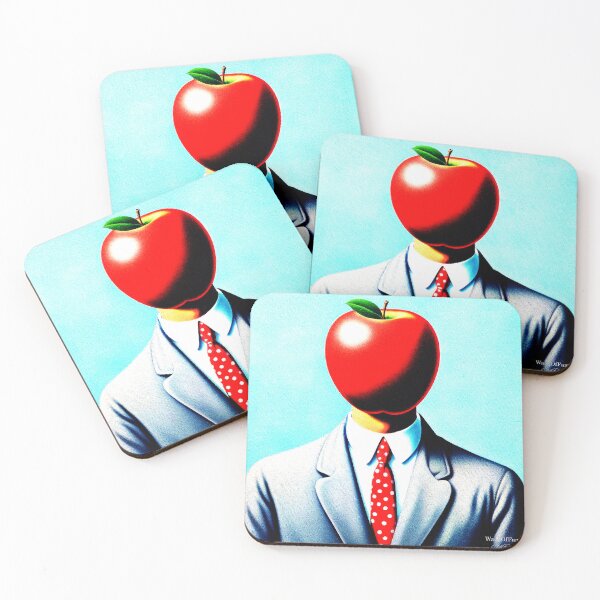 Item preview, Apple Head Man 1 Digital Art Abstract WallsOfFameAust designed and sold by WallsOfFameAust.