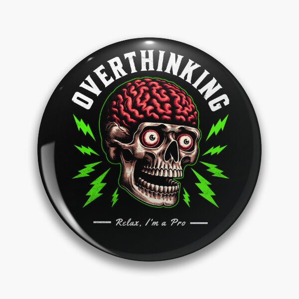 Item preview, Overthinking designed and sold by DarkSenseDesign.