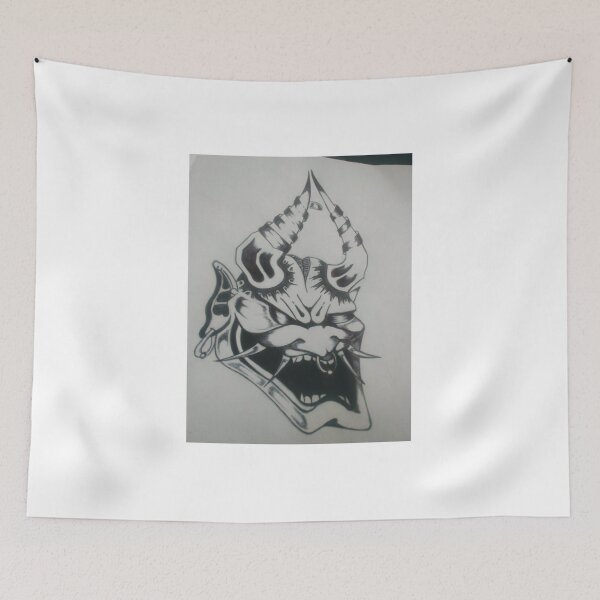 Item preview, Oni mask designed and sold by Funnyone2.