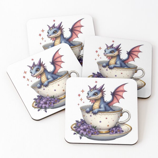 Item preview, Dragon Teacup  designed and sold by NightWispStudio.