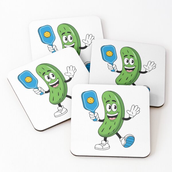 Item preview, Cute Pickle Playing Pickleball Funny designed and sold by SOUFIANE1991.