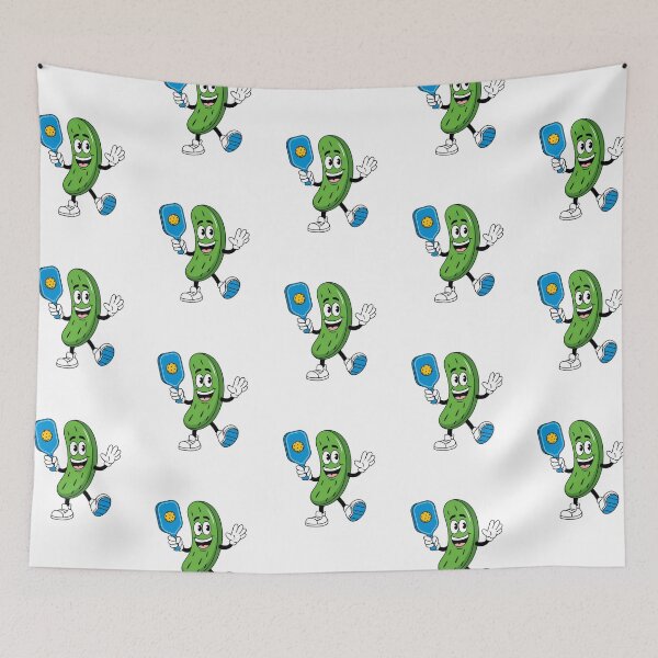 Item preview, Cute Pickle Playing Pickleball Funny designed and sold by SOUFIANE1991.