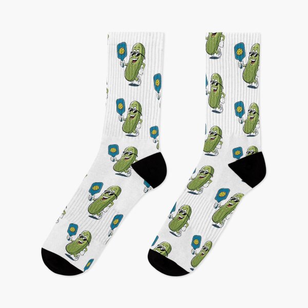 Item preview, Cute Pickle Playing Pickleball Funny designed and sold by SOUFIANE1991.