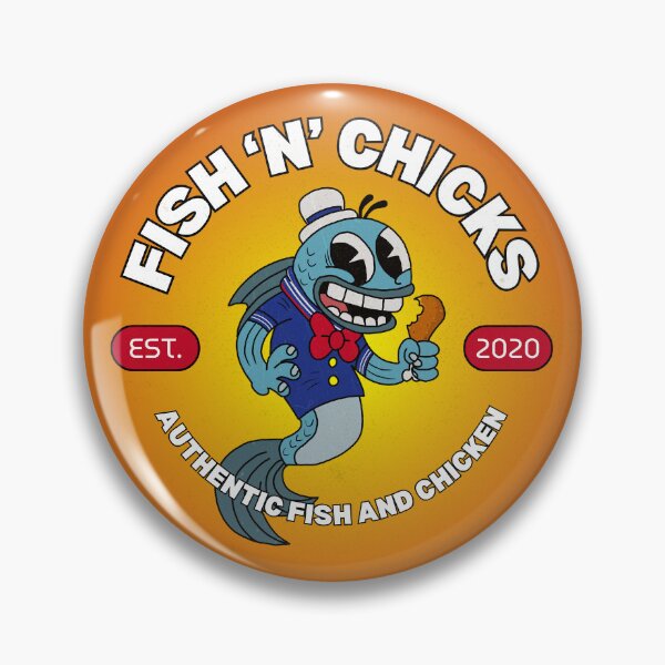 Item preview, Fish N Chicks Logo designed and sold by CHOWDZA.