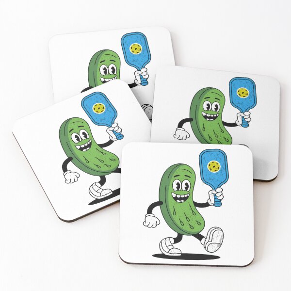 Item preview, Cute Pickle Playing Pickleball Funny designed and sold by SOUFIANE1991.