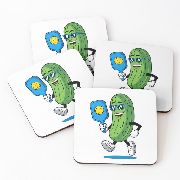 Item preview,  Cute Pickle Playing Pickleball Funny designed and sold by SOUFIANE1991.