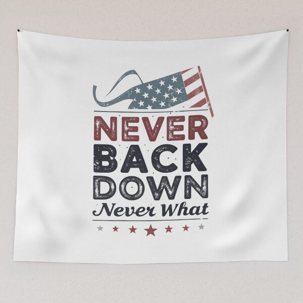 Item preview, Never Back Down Never Quit Motivational Quote T-shirt, Inspirational Gym Workout Design, Determination Tee, Fitness Apparel, Positive Mindset Gift designed and sold by Colorful-Garden.