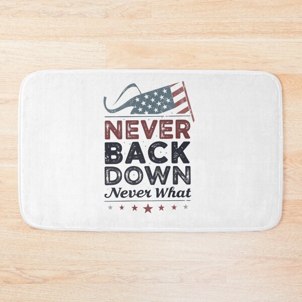 Item preview, Never Back Down Never Quit Motivational Quote T-shirt, Inspirational Gym Workout Design, Determination Tee, Fitness Apparel, Positive Mindset Gift designed and sold by Colorful-Garden.