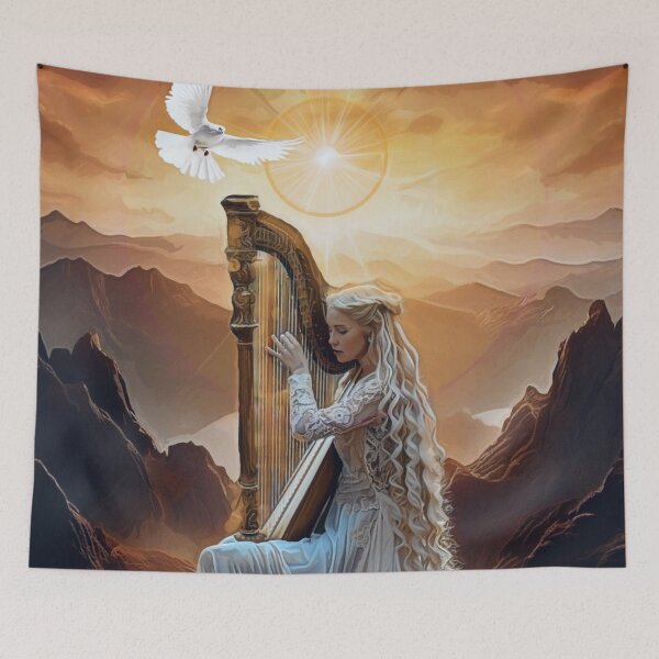 Item preview, Psalms in the Valley of Decision designed and sold by Tripp Art Studio.