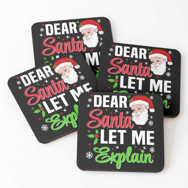 Item preview, Dear Santa Let Me Explain Family Christmas Pajamas Funny Xmas Holiday  designed and sold by HalloweenGift.
