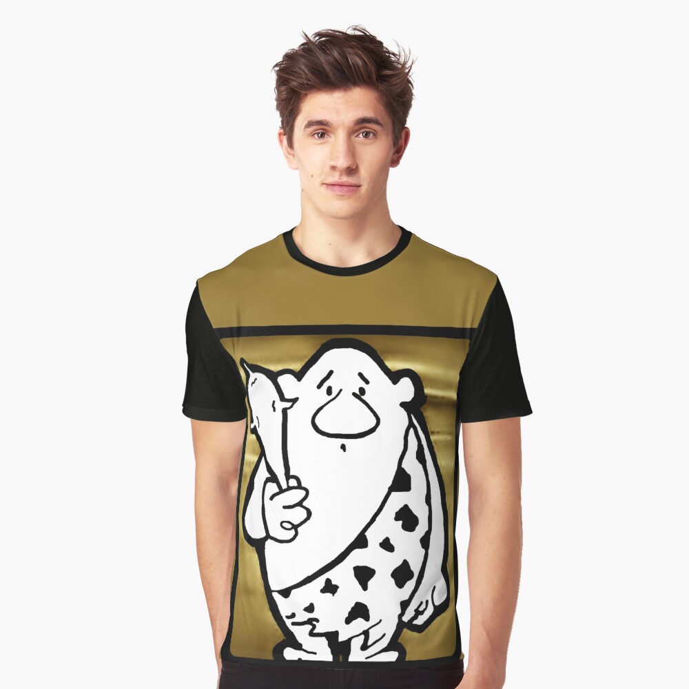SCRATCH, The Original Caveman Graphic T-Shirt