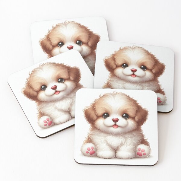 Item preview, adorably sweet puppy dog designed and sold by nicnacc.