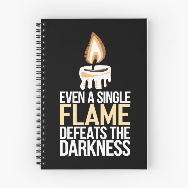 Item preview, Single Flame of Hope - Even a Single Flame Defeats the Darkness designed and sold by JPees.