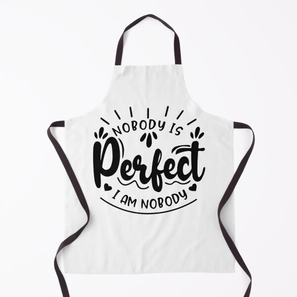 Item preview, funny nobody is perfect I am nobody quote typography designed and sold by Loveartse.