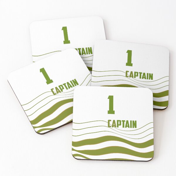 Item preview, green and white captain designed and sold by AlbertoRuiZ.