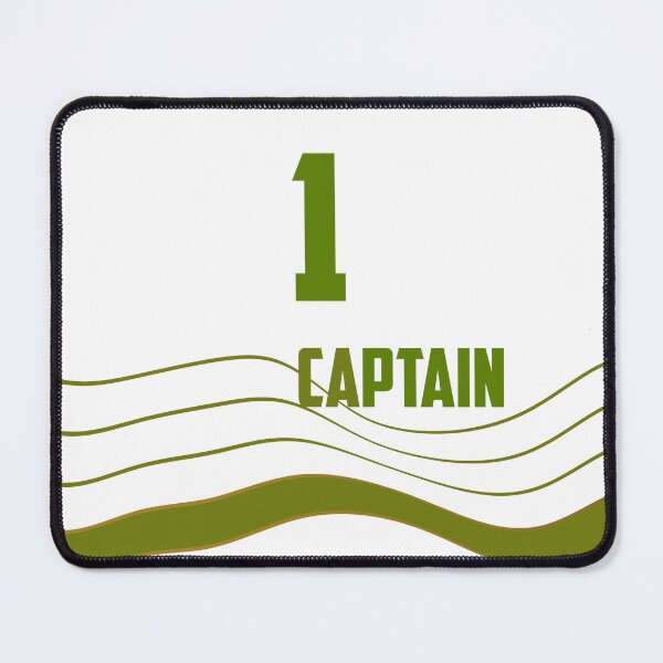 Item preview, green and white captain designed and sold by AlbertoRuiZ.