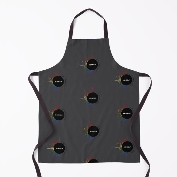 Item preview, 29th March 2025 Eclipse Mongolia, Classic pride flag graphic, sun and moon graphic, Partial Solar Eclipse, Astronomy, designed and sold by PrideBeProud.