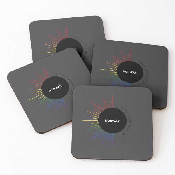 Item preview, 29th March 2025 Eclipse Norway, Classic pride flag graphic, sun and moon graphic, Partial Solar Eclipse, Astronomy,  designed and sold by PrideBeProud.