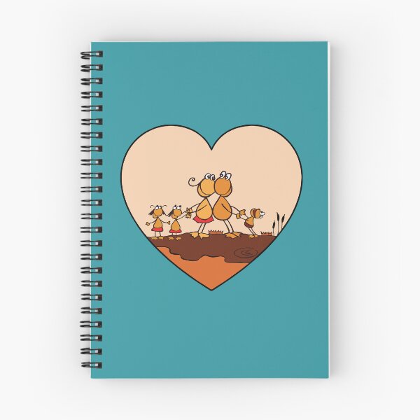 Item preview, Una familia amorosa de ranas designed and sold by TerazTy.