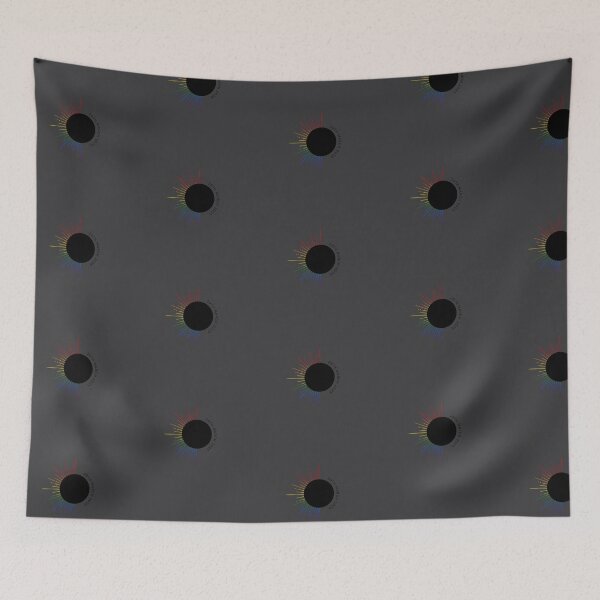 Item preview, 29th March 2025 Eclipse, Classic pride flag graphic, sun and moon graphic, Partial Solar Eclipse, Astronomy,  designed and sold by PrideBeProud.