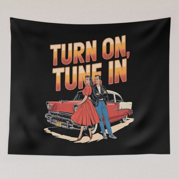 Item preview, Turn on tune in - Turn me on - Turn on the music - tune in - 60's music designed and sold by JansenGS.