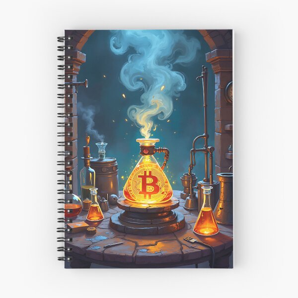 Item preview, Bitcoin Waves Riding the Crypto Tide designed and sold by RadDeck.