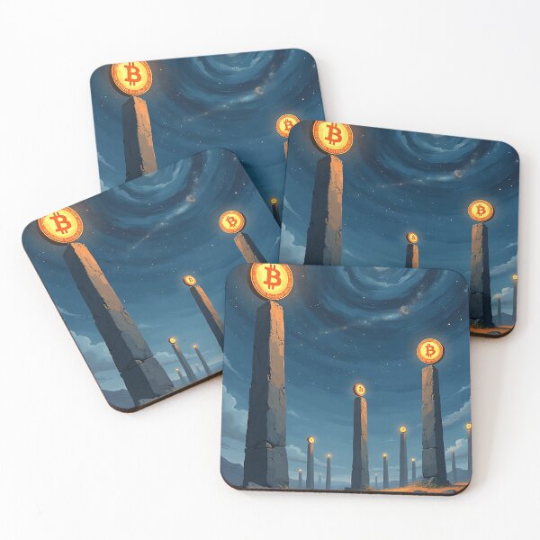 Item preview, Bitcoin Fractal Patterns of Infinite Possibilities designed and sold by RadDeck.