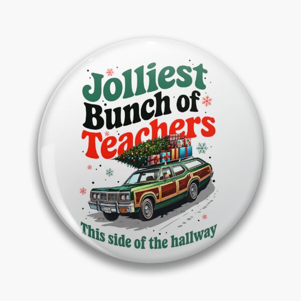 Item preview, Jolliest Bunch Of Teachers This Side Of The Hallway designed and sold by vintagearttee.