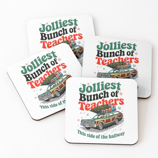 Item preview, Jolliest Bunch Of Teachers This Side Of The Hallway designed and sold by vintagearttee.