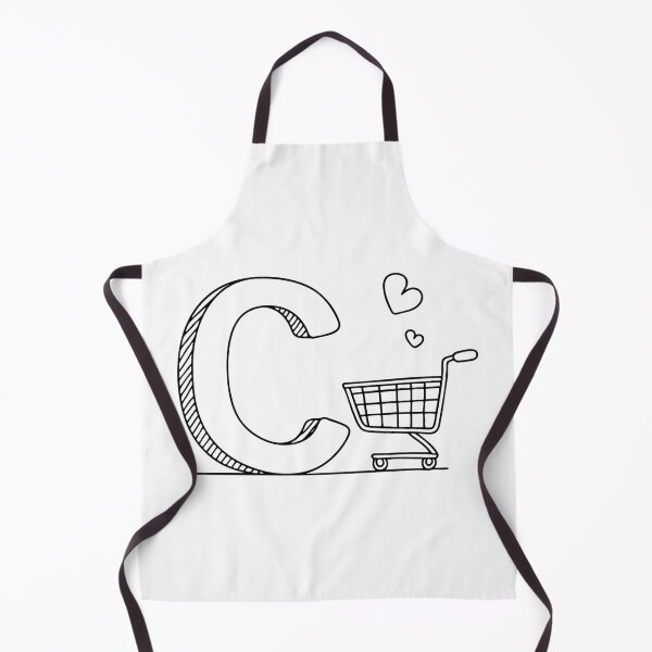 Item preview, Illustration of a Shopping Cart Beside Letter C designed and sold by rasagamastore.