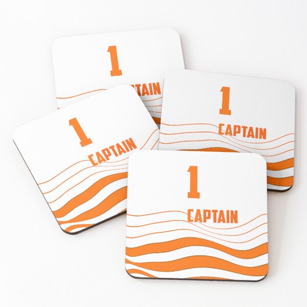 Item preview, Orange and white captain designed and sold by AlbertoRuiZ.