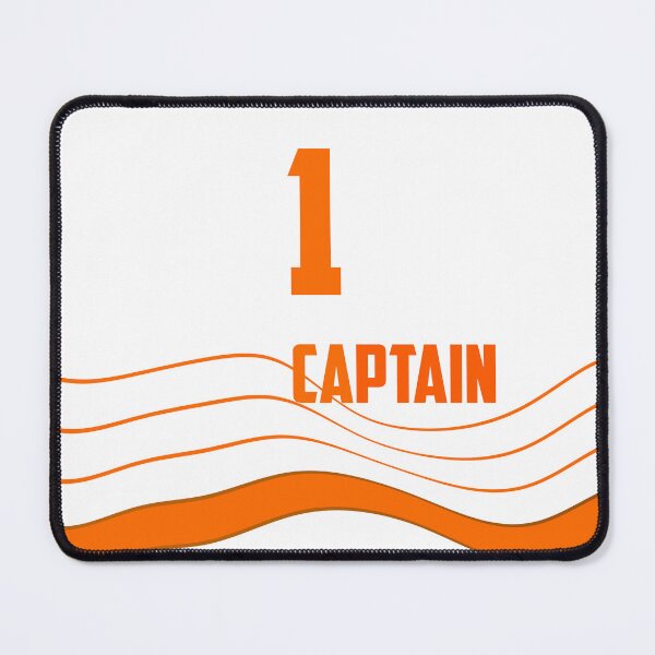 Item preview, Orange and white captain designed and sold by AlbertoRuiZ.