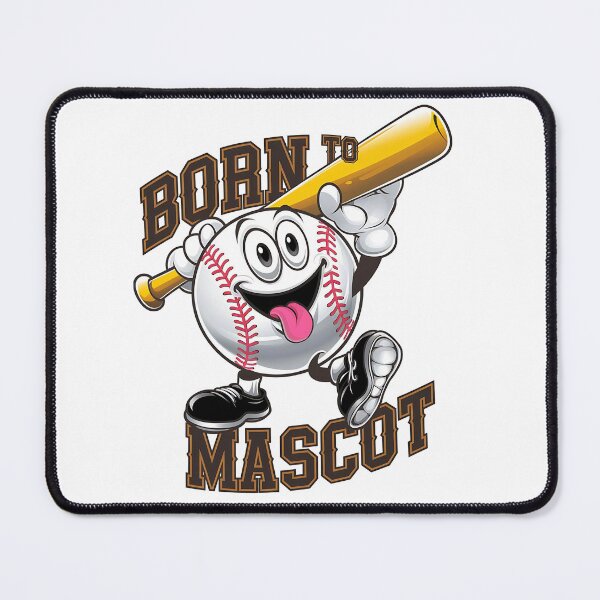 Item preview, Born to mascot - Born to baseball mascot - In baseball we trust - The superior dreams designed and sold by JansenGS.