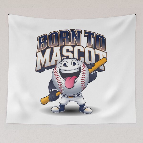 Item preview, Born to mascot - Born to baseball mascot - In baseball we trust - The superior dreams designed and sold by JansenGS.