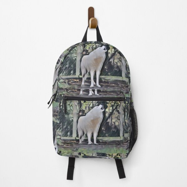 Item preview, Wolf Howl In Retro Pop designed and sold by Fearless-Fox.