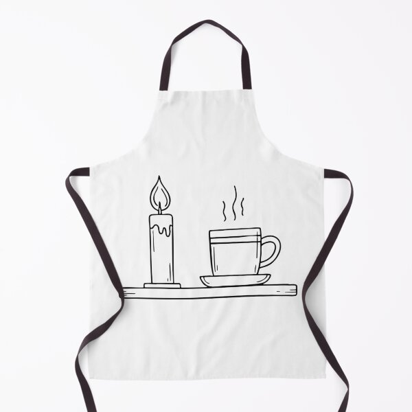 Item preview, A Candle Stick on a Table Beside a Steaming Mug designed and sold by rasagamastore.