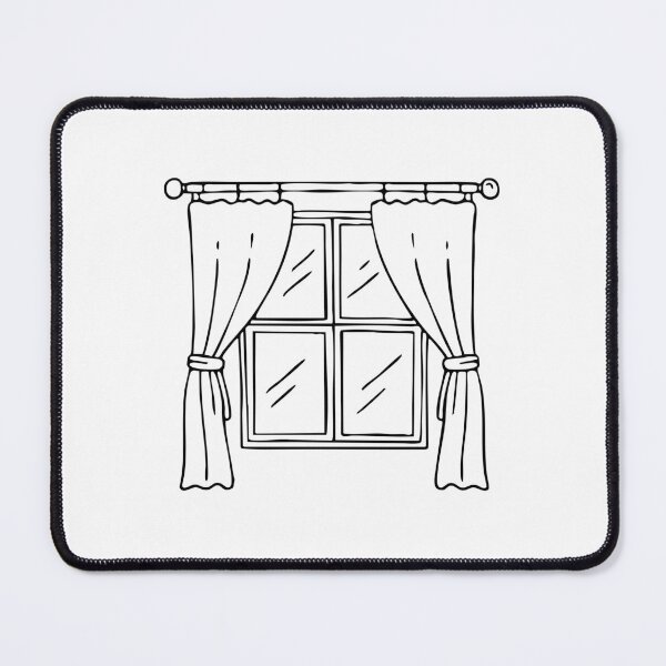 Item preview, A Curtain Swaying by an Open Window designed and sold by rasagamastore.