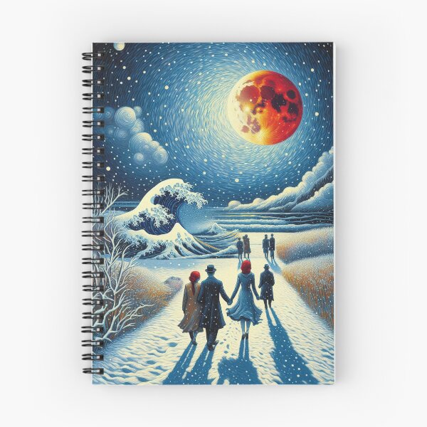 Item preview, Moonlit Winter Journey designed and sold by MarinaFila.