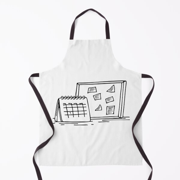 Item preview, A Calendar Beside a Corkboard with Notes designed and sold by rasagamastore.