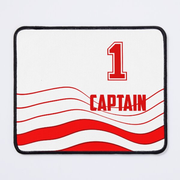 Item preview, red and white captain designed and sold by AlbertoRuiZ.