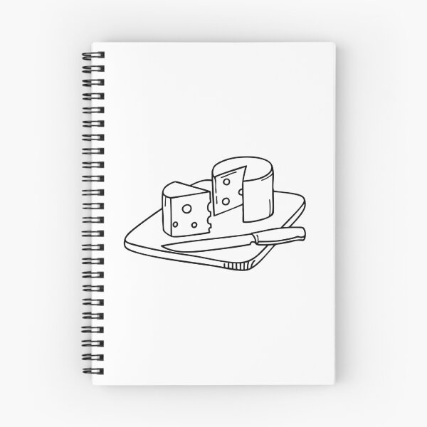 Item preview, Cheese on a Board with a Small Knife designed and sold by rasagamastore.