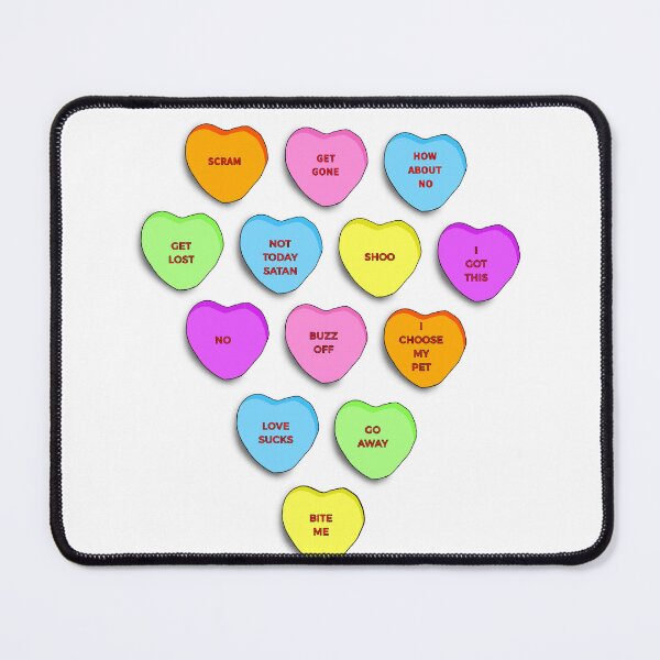 Item preview, Anti-lovehearts designed and sold by GrinningPumpkin.