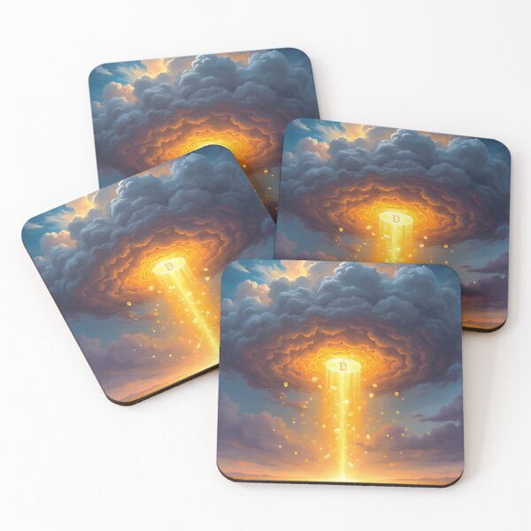 Item preview, Bitcoin Waveform Visualizing Digital Flow designed and sold by RadDeck.