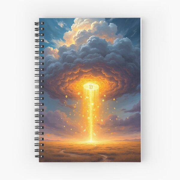 Item preview, Bitcoin Waveform Visualizing Digital Flow designed and sold by RadDeck.