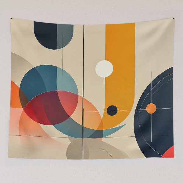 Item preview, Wassily Kandinsky Shapes Composition designed and sold by maniacfitness.