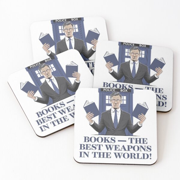 Item preview, Books Are the Best Weapons - Nerdy Sci-Fi Literature Enthusiast Design designed and sold by Anniebuh.