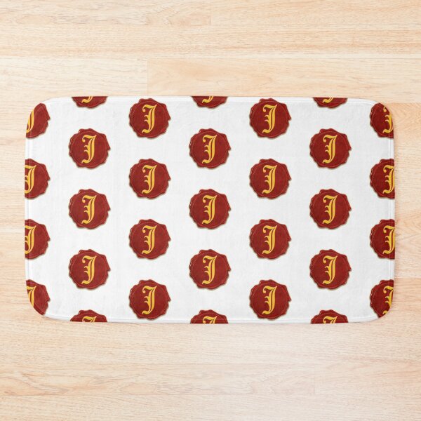 Item preview, Red seal with letter J designed and sold by leobrix.