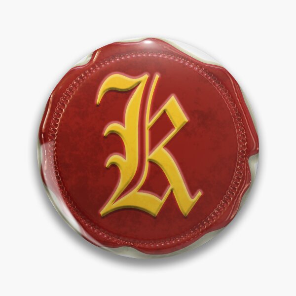 Item preview, Red seal with letter K designed and sold by leobrix.